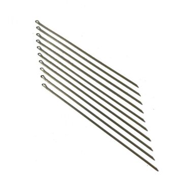 RVS_Aasnaald_met_Sluiting_13cm_10_Stuks