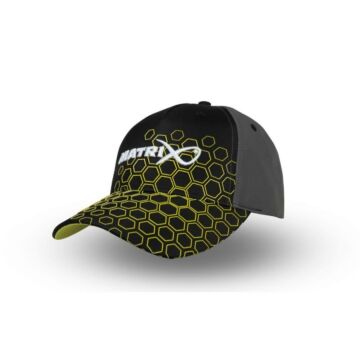 Matrix_Hex_Print_Baseball_Cap_Black