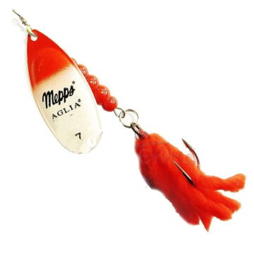 Mepps_Aglia_Rood_Wit_Zilver_7___31gr