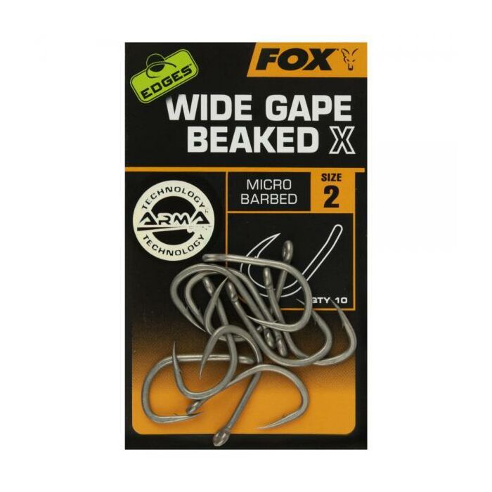 7434Fox_Edges_Wide_Gape_Beaked_X_Hooks 7434Fox_Edges_Wide_Gape_Beaked_X_Hooks