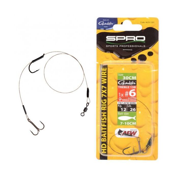 13503Spro_Heavy_Duty_Baitfish_Rig_7x7_AFW_1x_Treble___Single_Hook 13503Spro_Heavy_Duty_Baitfish_Rig_7x7_AFW_1x_Treble___Single_Hook