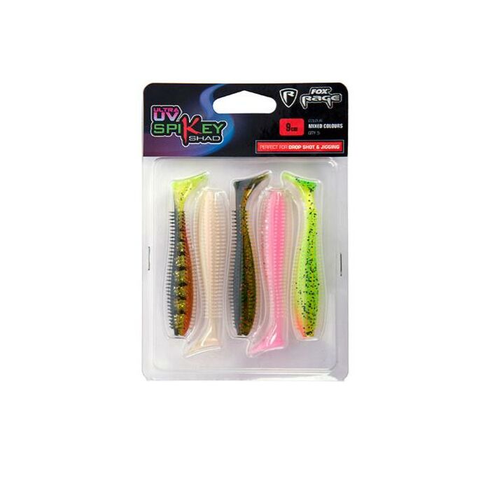 13859Fox_Rage_Spikey_Shad_UV_Mixed_Color_6cm_ 13859Fox_Rage_Spikey_Shad_UV_Mixed_Color_6cm_