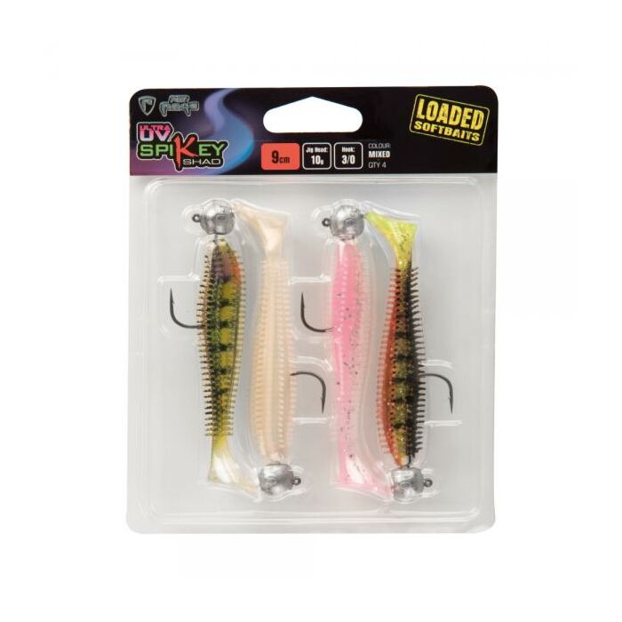 17145Fox_Rage_UV_Spikey_Shad_Loaded_12cm 17145Fox_Rage_UV_Spikey_Shad_Loaded_12cm