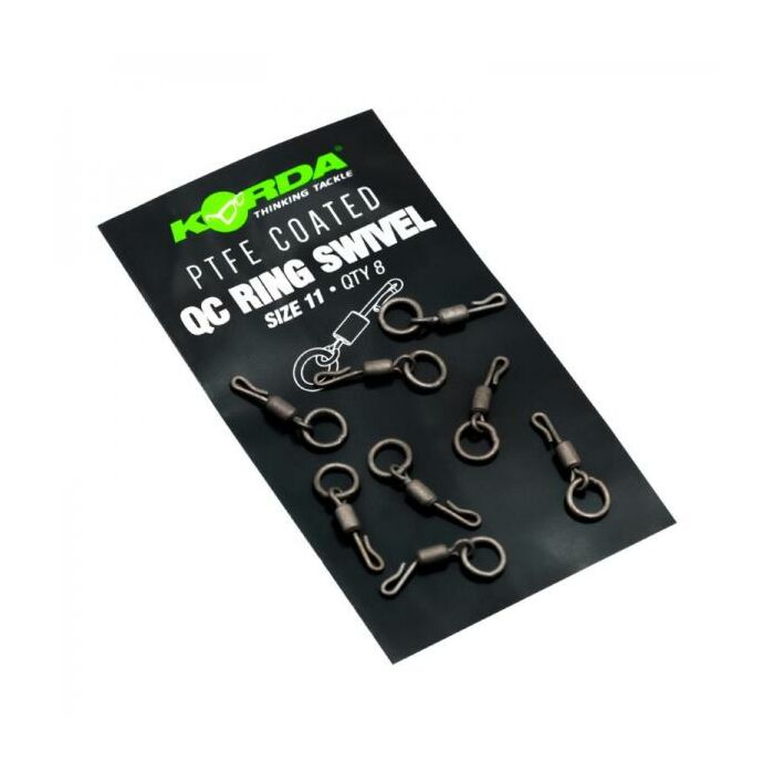 Korda_PTFE_Coated_QC_Ring_Swivel_Size11_1 Korda_PTFE_Coated_QC_Ring_Swivel_Size11_1