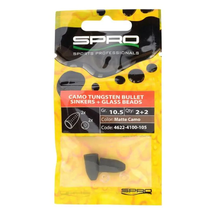 Spro_Tungsten_Camo_Bullet_Sinkers_Matte_Camo_1