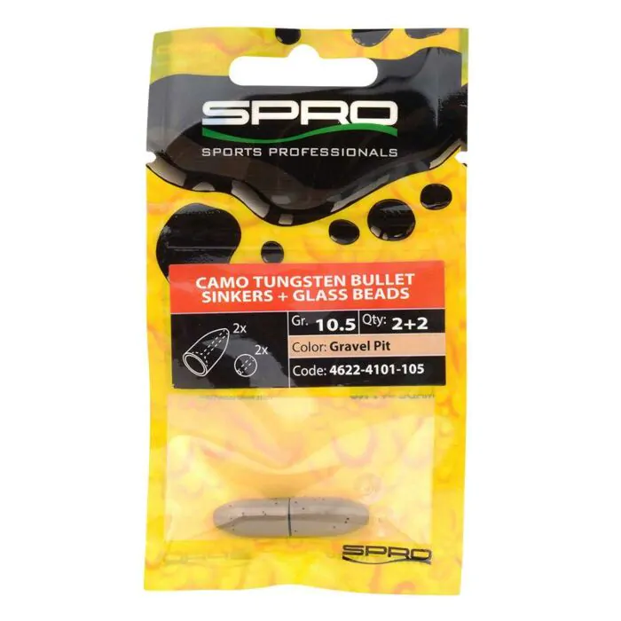 Spro_Tungsten_Camo_Bullet_Sinkers_Gravel_Pit_1