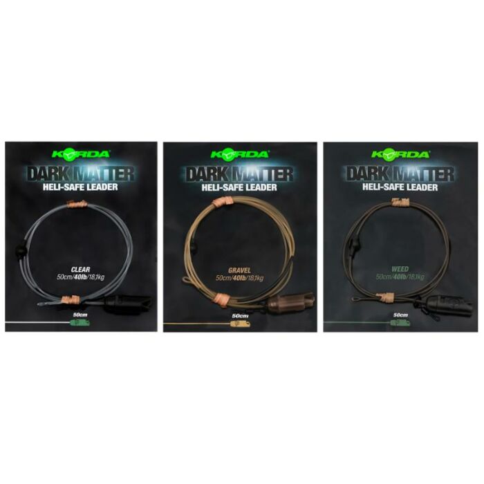 Korda_Dark_Matter_Leader_Heli_Safe_40lb_50cm_ Korda_Dark_Matter_Leader_Heli_Safe_40lb_50cm_