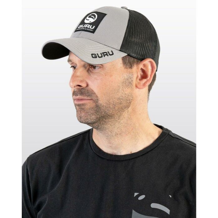 Guru_Guru_Grey_Patch_Trucker_Cap