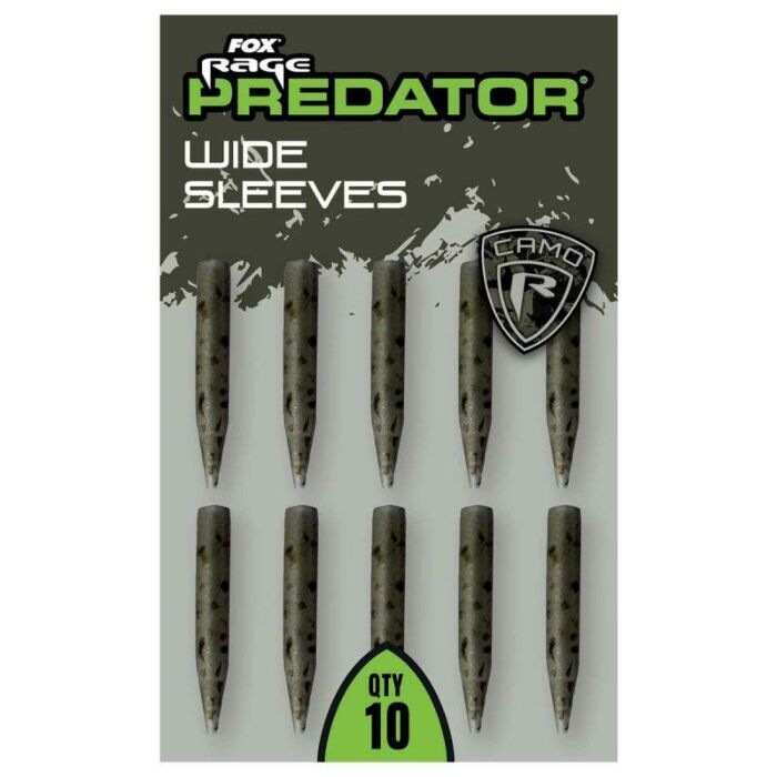 Fox Rage Predator Camo Kit Anelli E Perline FAC094 | Per Montaggio Rig Senza Resistenza | Mimetica Furtiva