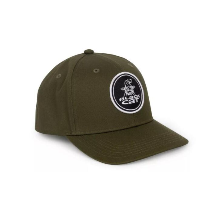 Black_Cat_Cap_Green_Flat_Peak