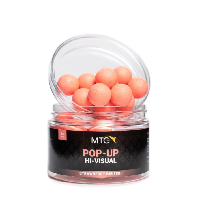 MTC_Baits_Strawberry_Big_Fish_Pop_Up_Hi_Visual_14mm MTC_Baits_Strawberry_Big_Fish_Pop_Up_Hi_Visual_14mm