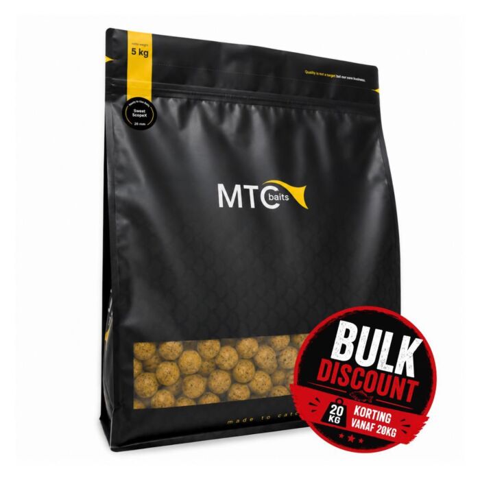 MTC_Baits_Sweet_ScopeX_20kg_Bulkdeal_16mm MTC_Baits_Sweet_ScopeX_20kg_Bulkdeal_16mm