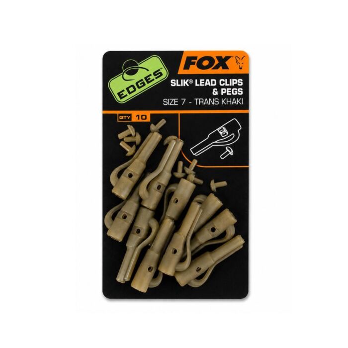 Fox_Edges_Slik_Lead_Clips___Pegs_Size_7 Fox_Edges_Slik_Lead_Clips___Pegs_Size_7