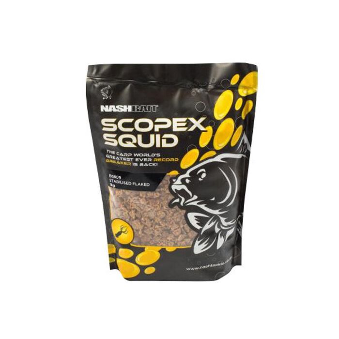 Persoon belast met sportgame cijfer Slordig Nash Scopex Squid Boilies Flakes 1kg - Eurotackle, Alles voor de  sportvisser!