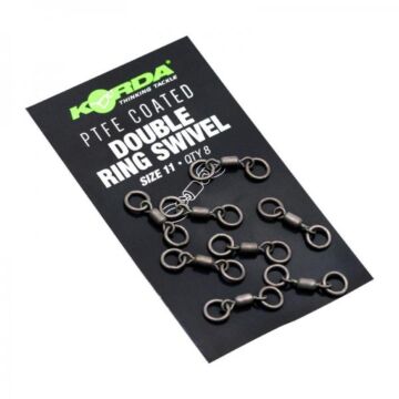 Korda_PTFE_Coated_Double_Ring_Swivel_Size11