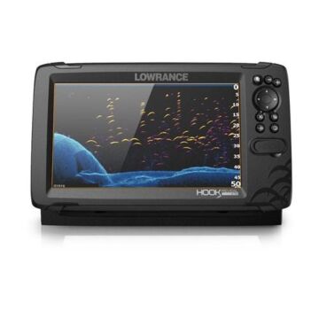 Lowrance_HOOK_Reveal_9_TripleShot_met_CHIRP__SideScan__DownScan___basiskaart