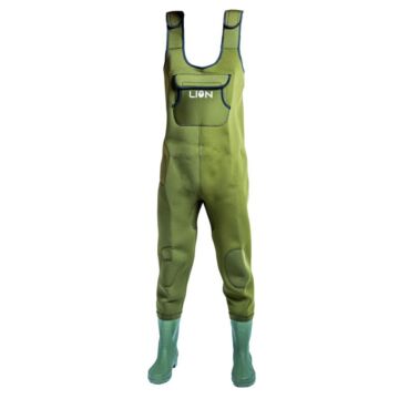 Lion_Waders_Neoprene_5mm_Green_PVC_Boot_