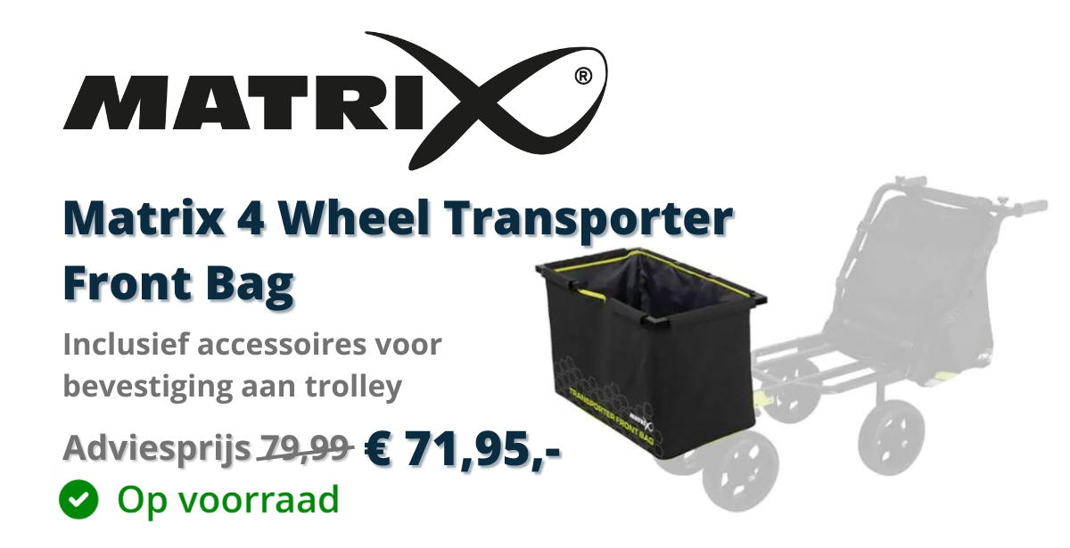 Matrix 4 Wheel Transporter Front Bag