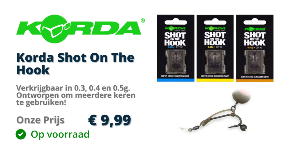 Korda Shot On The Hook Bij Eurotackle