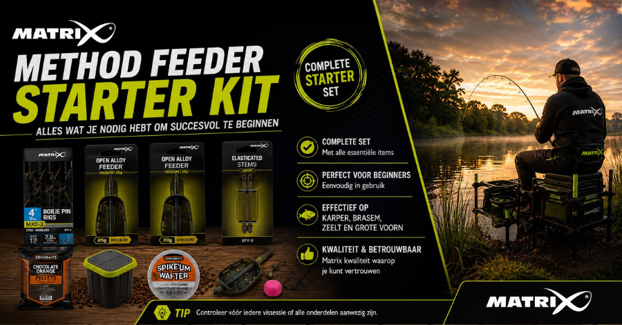Matrix Method Feeder Starter Kit op voorraad bij Eurotackle Hengelsport