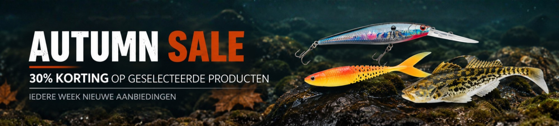 Outlet met hoge kortingen tot wel 60%, shop nu bij Eurotackle
