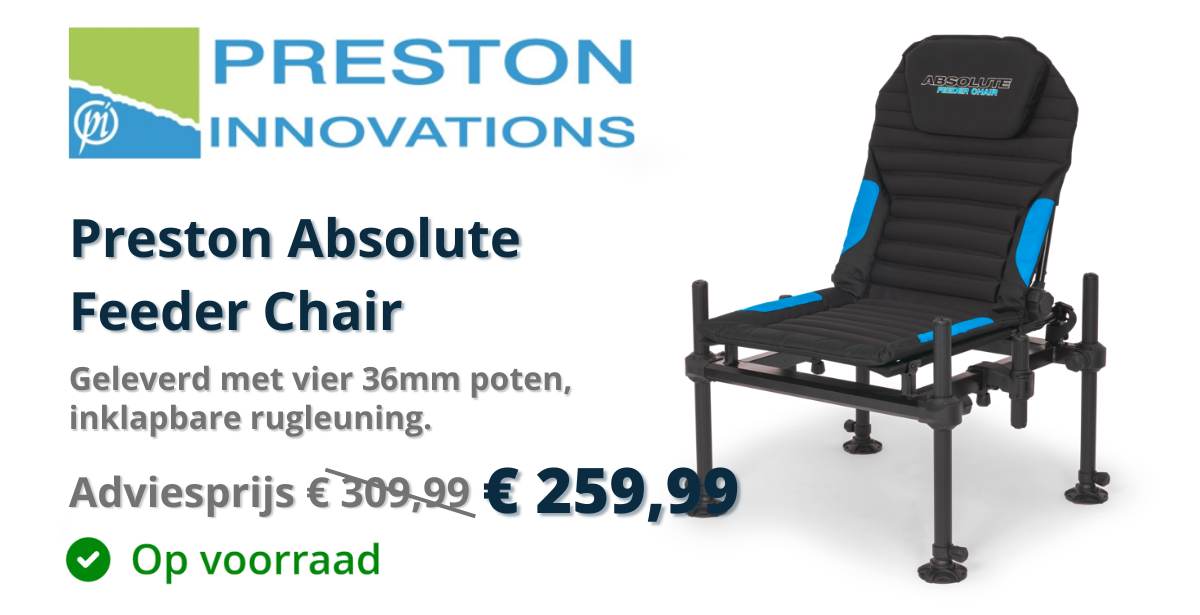 Preston Absolute 36 Feeder Chair, Bestel nu bij Eurotackle!